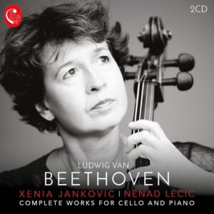CD Ludwig van Beethoven Complete works for cello and piano, Xenia Jankovic, cello
